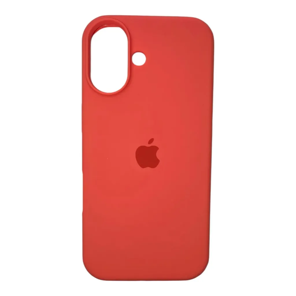 CASE TIPO ORIGINAL SILICON (IPHONE 17 / IPHONE 18) (ROSA FOSFO)