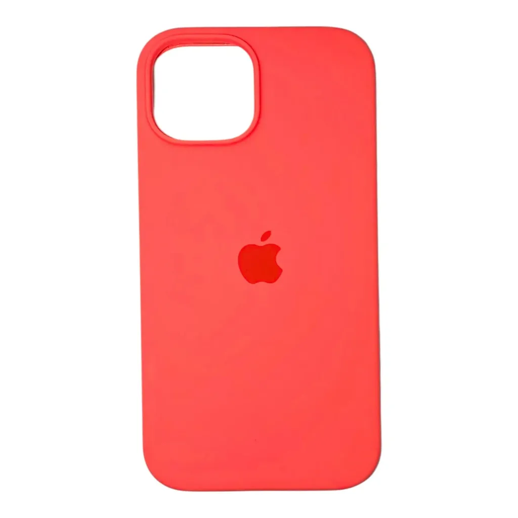 CASE TIPO ORIGINAL SILICON (IPHONE 15) (ROSA FOSFO)