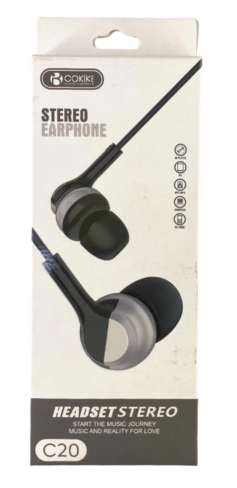 [Manos libres] AUDIFONOS EVOL C20 (NEGRO)