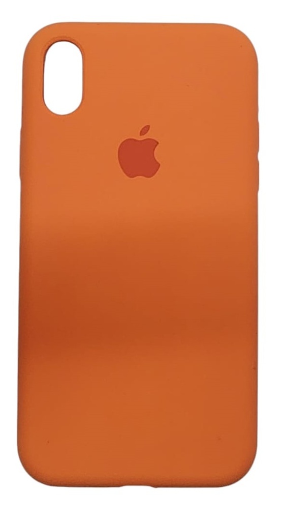 [CTONJIPHXR] CASE TIPO ORIGINAL SILICON (IPHONE XR) (NARANJA)