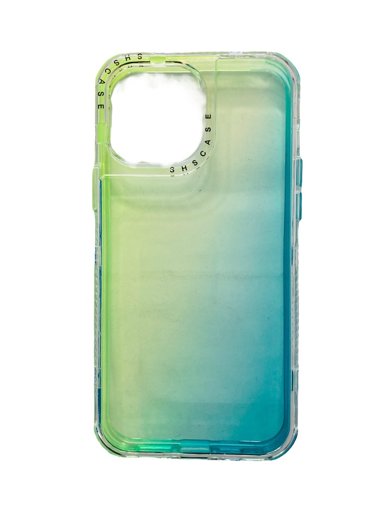 CASE 360 BICOLOR (IPHONE 13 PRO MAX) (VERDE)