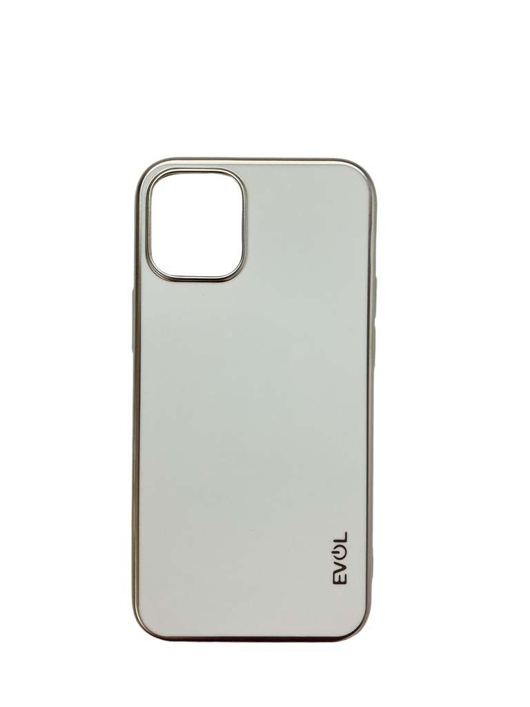 CASE SILICON SOFT (IPHONE 12 MINI) (BLANCO)