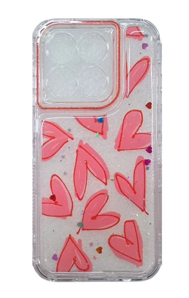 CASE 360 DISEÑO (MOTOROLA G67 / MOTOROLA G77) (CORAZONES)