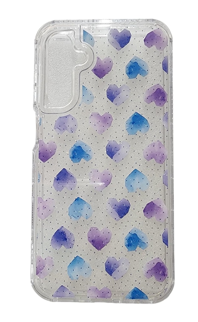 CASE 360 DISEÑO 9D (IPHONE 13 / 14) (CORAZONES)