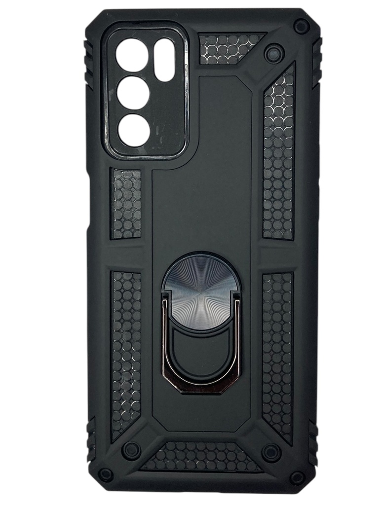[300244] CASE ANILLO RUDO (OPPO RENO 6 5G) (NEGRO)