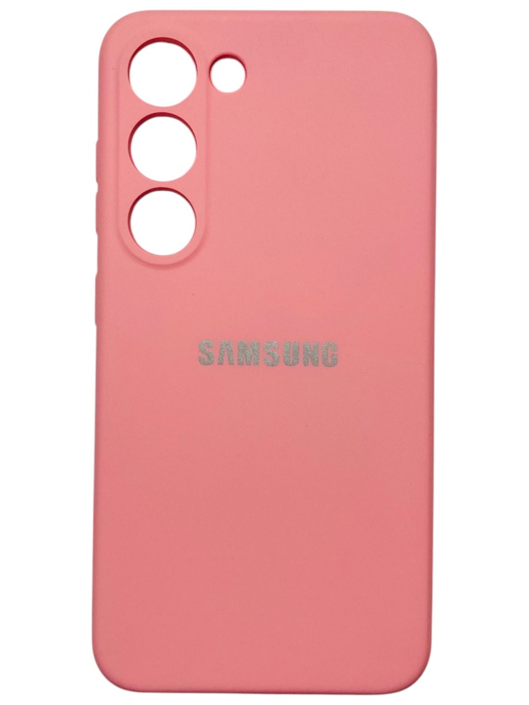 CASE TIPO ORIGINAL SILICON (SAMSUNG S23) (ROSA)
