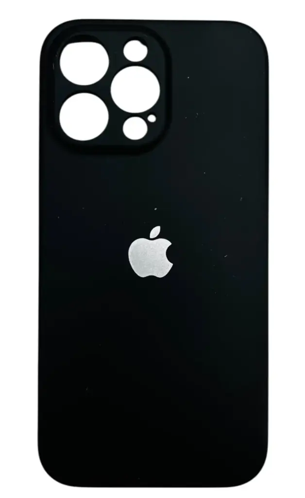 CASE TIPO ORIGINAL SILICON (IPHONE 16 PRO) (NEGRO)