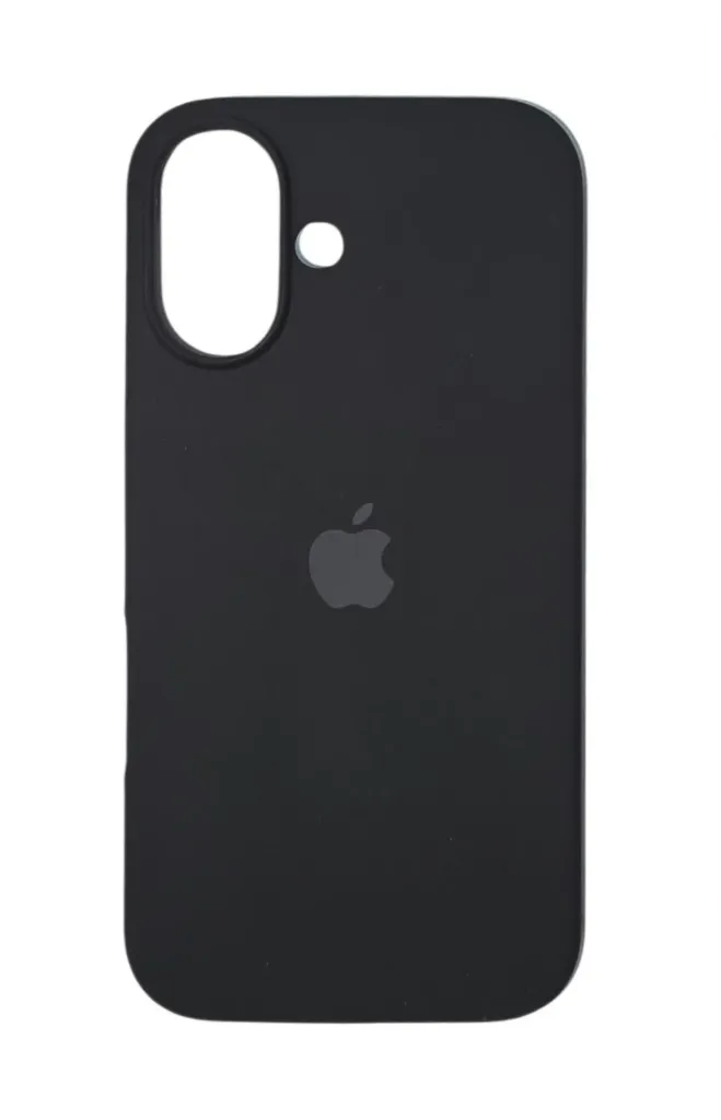 CASE TIPO ORIGINAL SILICON (IPHONE 16) (NEGRO)