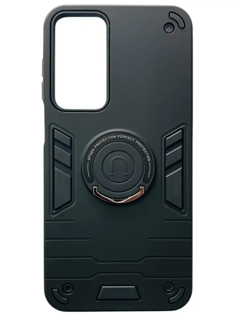 CASE ANILLO 9D (SAMSUNG A16) (NEGRO)