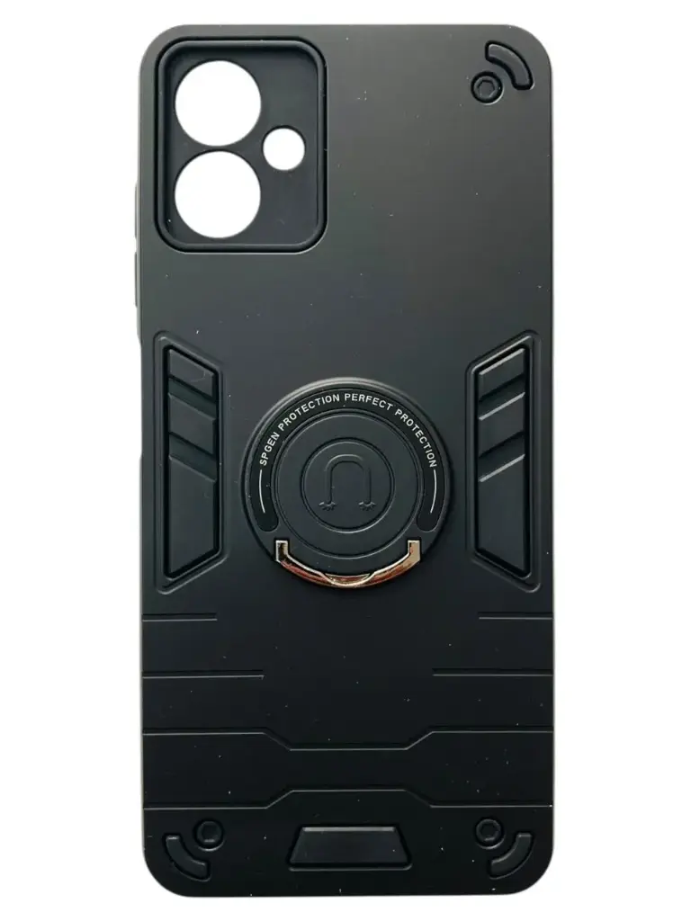 CASE ANILLO 9D (SAMSUNG A06) (NEGRO)