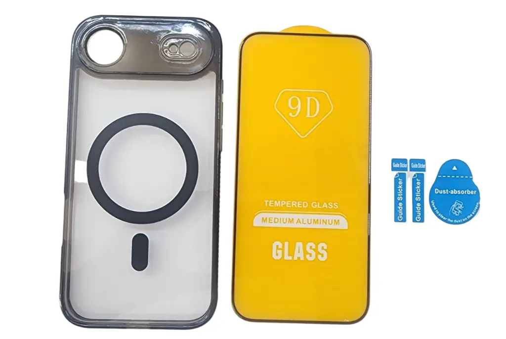 MAGSAFE CLEARFORCE 9D (IPHONE 17 AIR) (NEGRO)