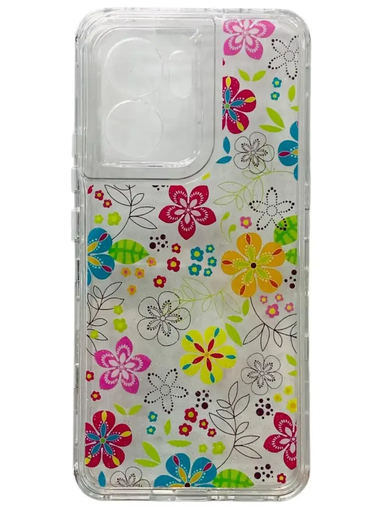 CASE 360 DISEÑO 9D (OPPO RENO 13F) (FLORAL)