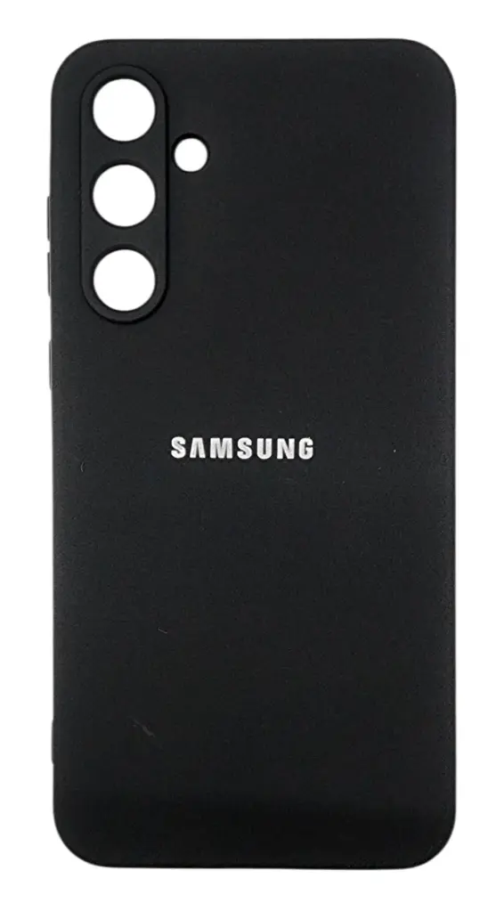 CASE TIPO ORIGINAL SILICON (SAMSUNG A35/ SAMSUNG A55) (NEGRO)