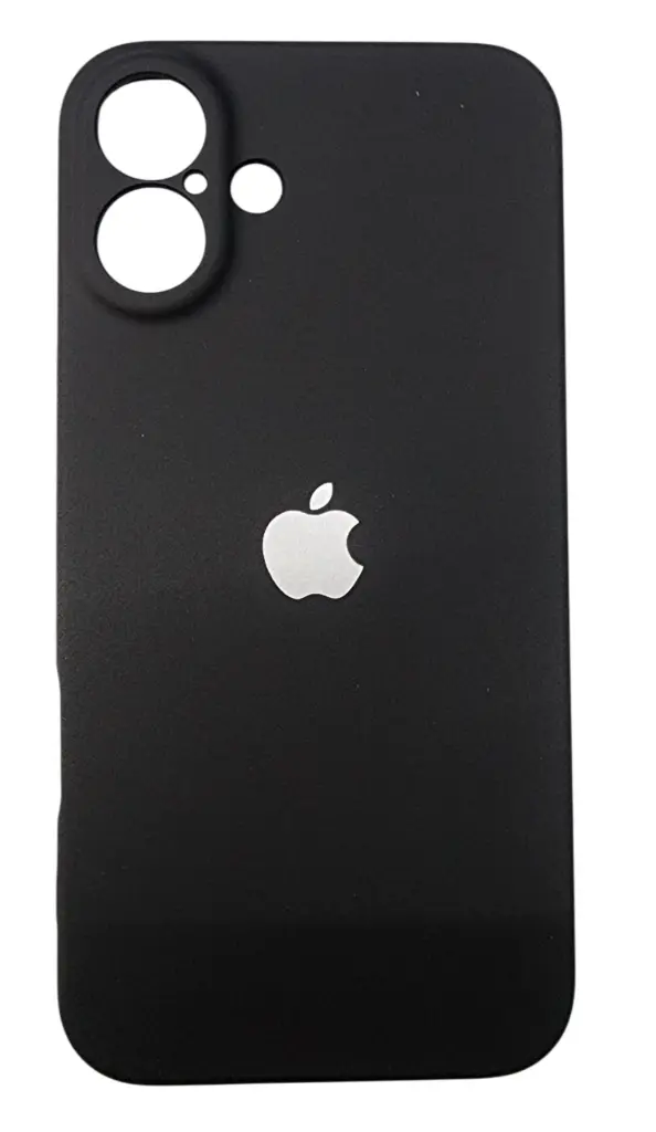 CASE TIPO ORIGINAL SILICON (IPHONE 16 PLUS) (NEGRO)