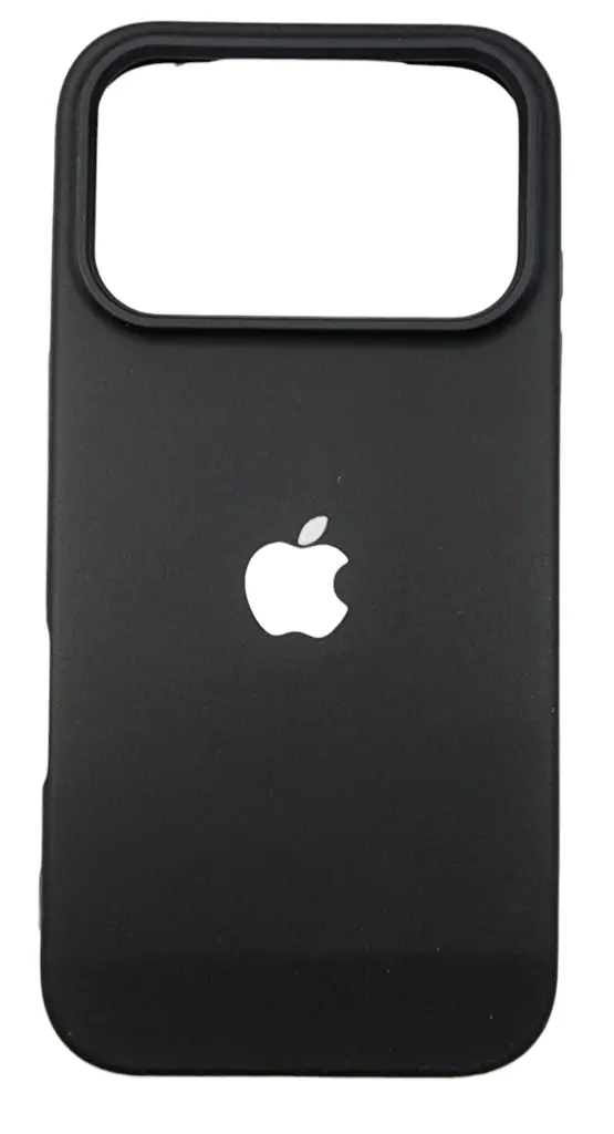 CASE TIPO ORIGINAL SILICON (IPHONE 17 PRO) (NEGRO)