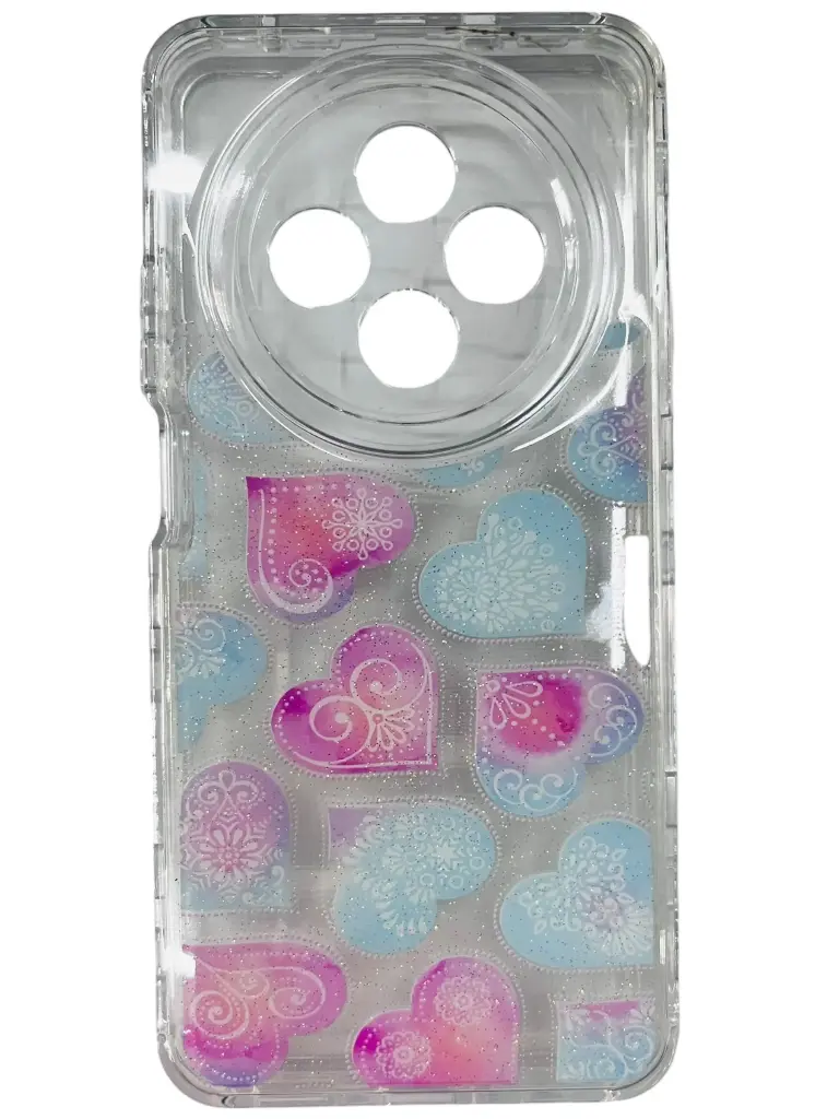 CASE 360 DISEÑO 9D (OPPO RENO 12F) (CORAZONES)