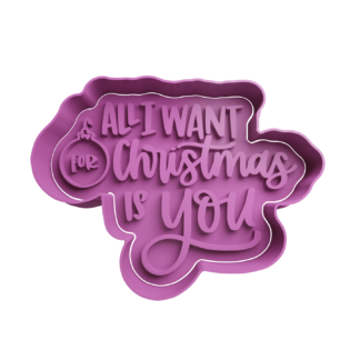 All I Want for Christmas Is You Cortador de Galletas
