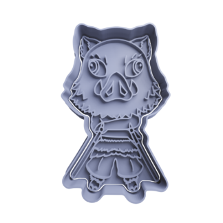 Inosuke Hashibira Cute Cortador de Galletas