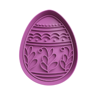 Huevo de Pascua con Dibujos Cortador de Galletas