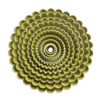 Set Circulos Ondulado Cortador de Galletas