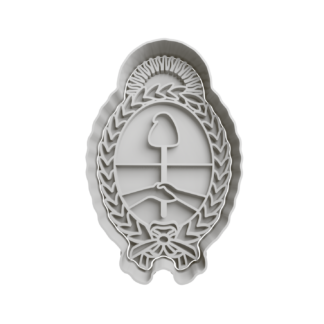Escudo Argentina Cortador de Galletas