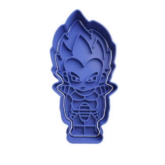 Vegeta Chibi Cortador de Galletas