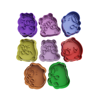 Set Bebe Carpincho Cortador de Galletas