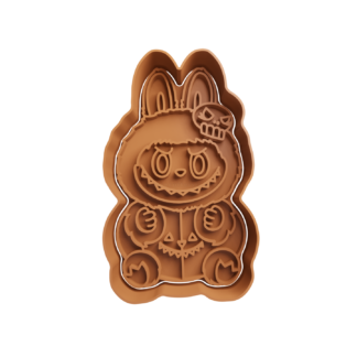 Labubu Halloween Cortador de Galletas
