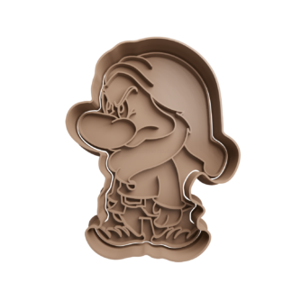 Enanito Gruñon Cortador de Galletas