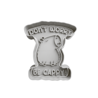 Don’t Worry Be Cappy Cortador de Galletas