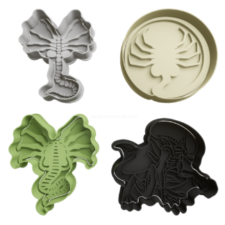 Set Alien Cortador de Galletas