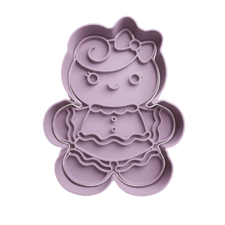 Muñeca de Jengibre Cortador de Galletas