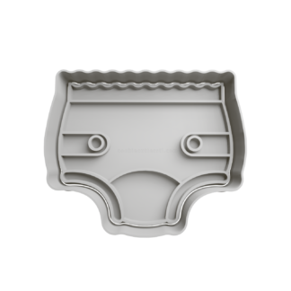 Pañal de Bebe Cortador de Galletas