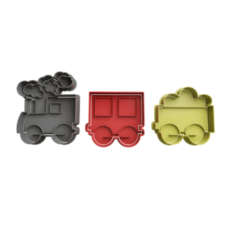 Tren Locomotora Cortador de Galletas