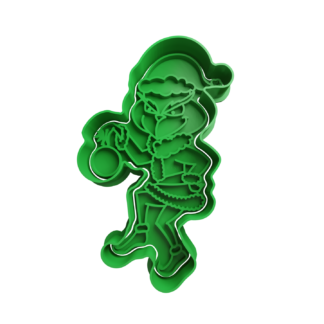 Grinch Cute Cortador de Galletas