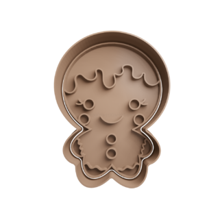 Muñeco de Jengibre Cortador de Galletas
