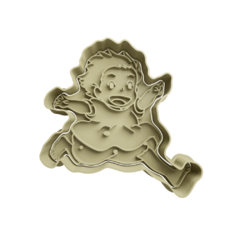 Ponyo Corriendo Cortador de Galletas