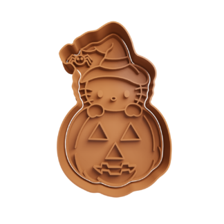 Hello Kitty en Calabaza Cortador de Galletas