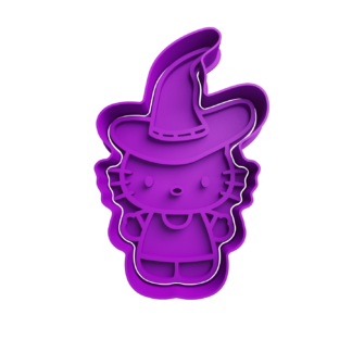 Hello Kitty Brujita Cortador de Galletas