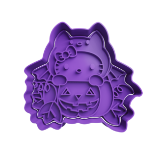 Hello Kitty en Calabaza Cortador de Galletas