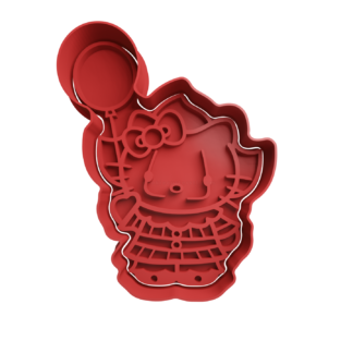 Hello Kitty IT Payaso Pennywise Cortador de Galletas