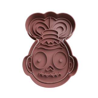 Cabeza Encogida Shrinker Bob Cortador de Galletas