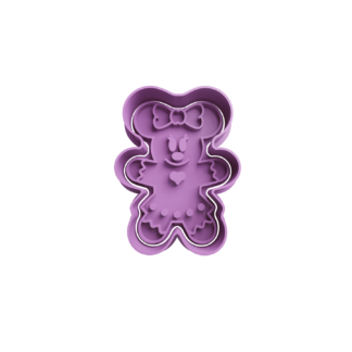 Minnie Jengibre Cortador de Galletas