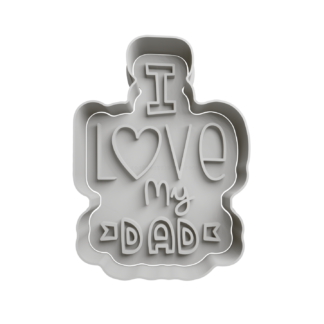 I Love My Dad Cortador de Galletas