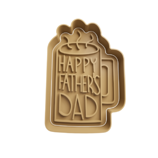 Happy Father’s Day Taza Cortador de Galletas