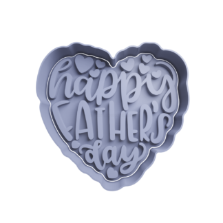 Happy Father’s Day Corazon Cortador de Galletas