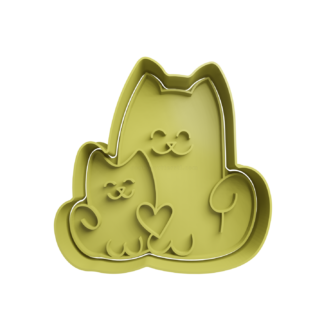 Mama Gato Cortador de Galletas