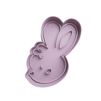 Cabeza de Conejo de Pascua Cortador de Galletas