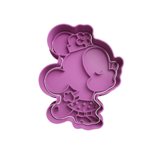 Minnie Besando Cortador de Galletas