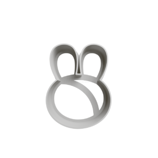 Conejo Cabeza Cortador de Galletas